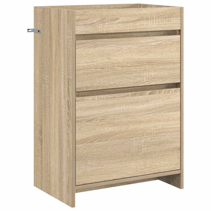 Bathroom Furniture Set Sonoma Oak 61 x 40 x 84.5 cm