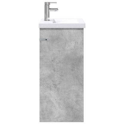Bathroom Furniture Set Concrete Grey 61 x 40 x 84.5 cm