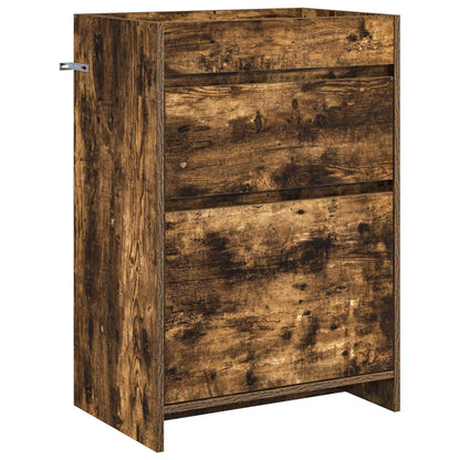 Bathroom Furniture Set Smoked Oak 61 x 40 x 84.5 cm