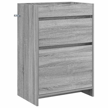 Bathroom Furniture Set Grey Sonoma 61 x 40 x 84.5 cm