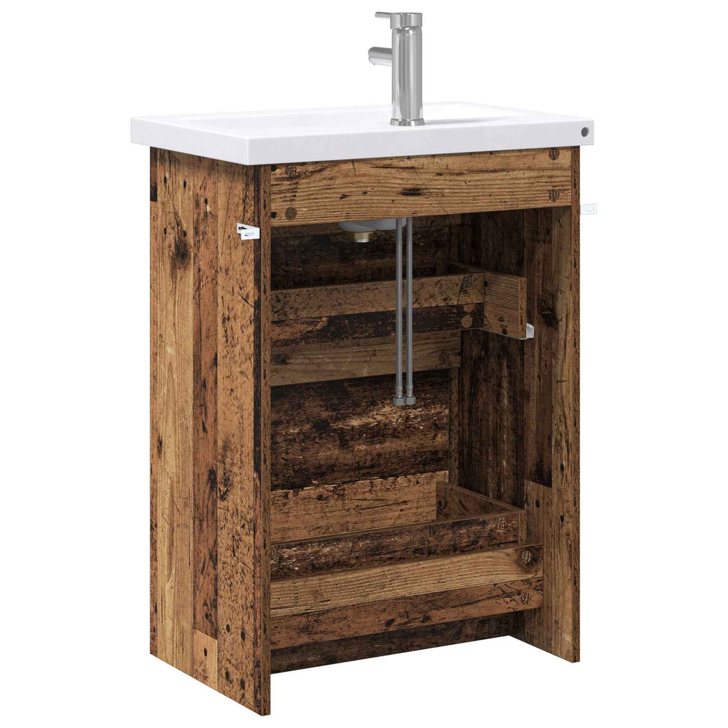 Bathroom Furniture Set Old Wood 61 x 40 x 84.5 cm