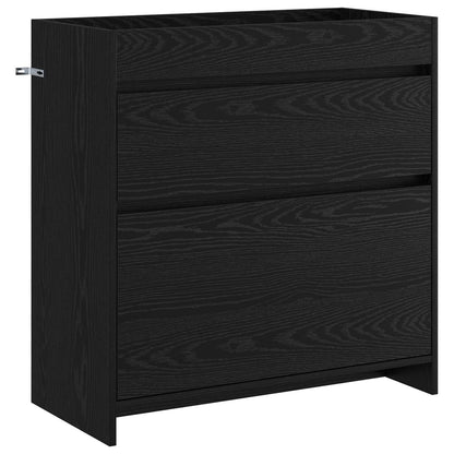 Bathroom Furniture Set Black Oak 81 x 40 x 84.5 cm