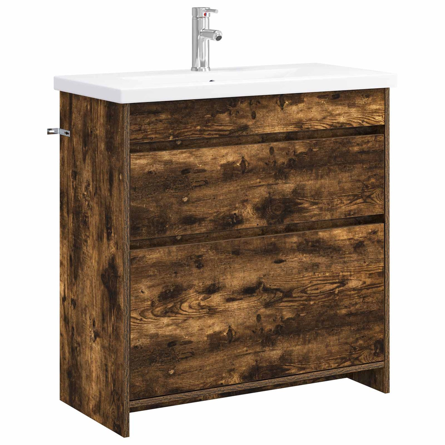 Bathroom Furniture Set Smoked Oak 81 x 40 x 84.5 cm