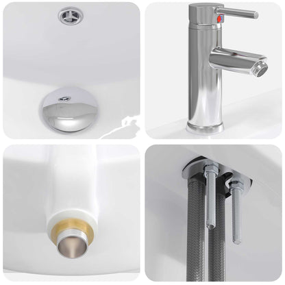 Bathroom Furniture Set Artisan Oak 81 x 40 x 84.5 cm