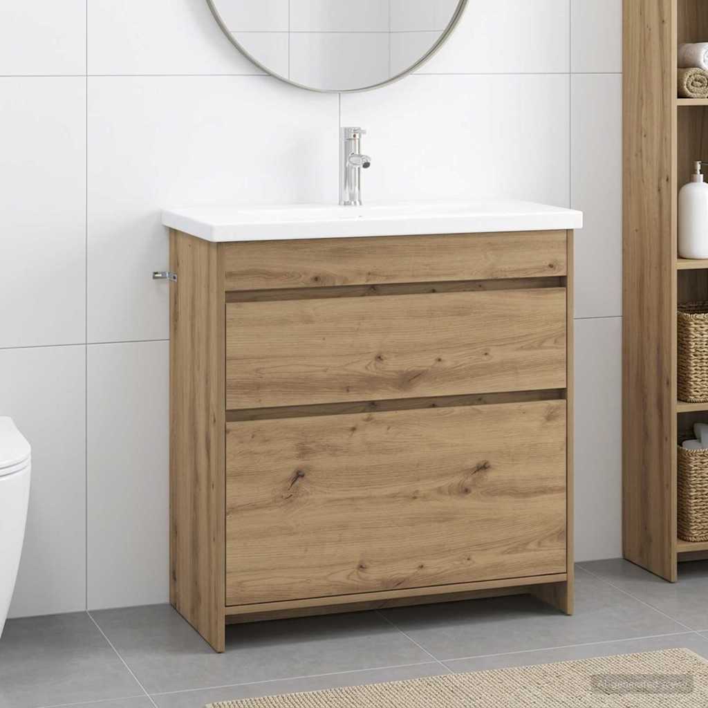 Bathroom Furniture Set Artisan Oak 81 x 40 x 84.5 cm