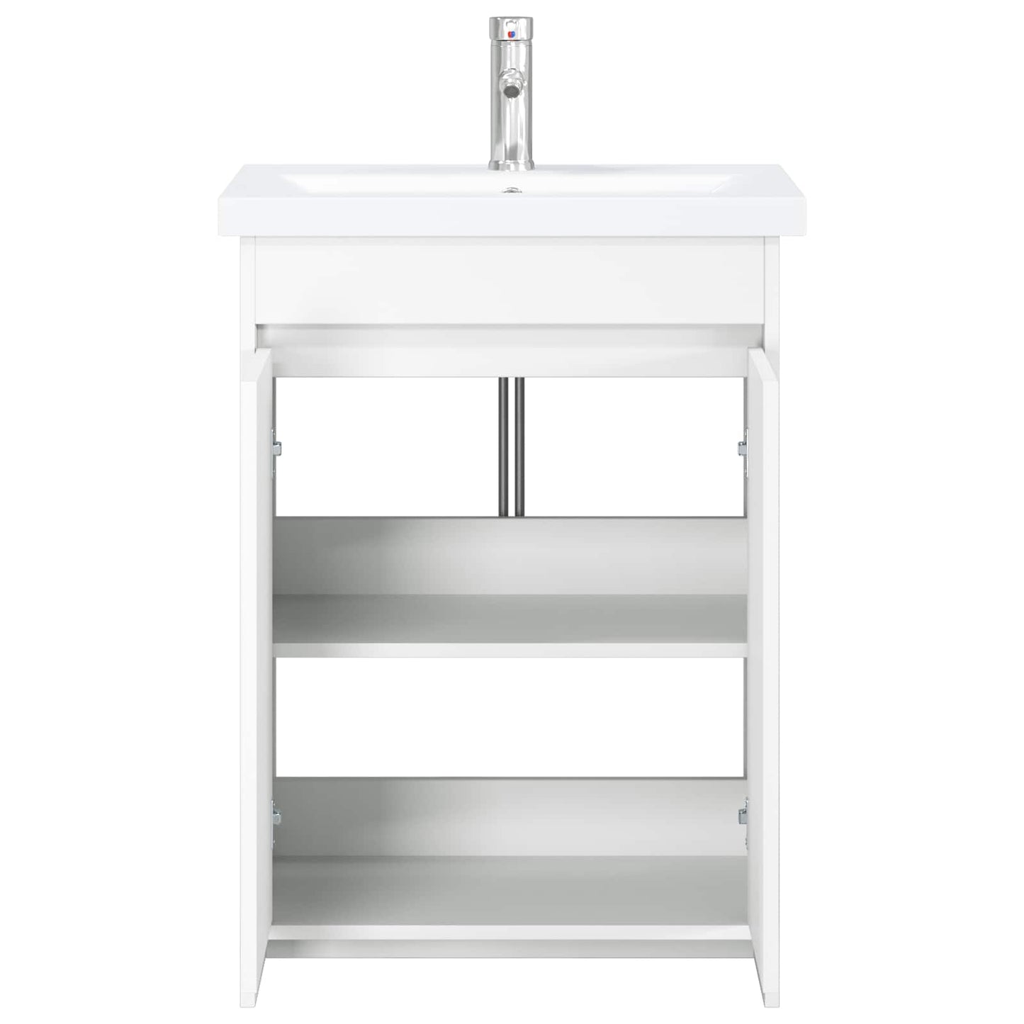 Bathroom Furniture Set White 61 x 40 x 84.5 cm Engineered Wood
