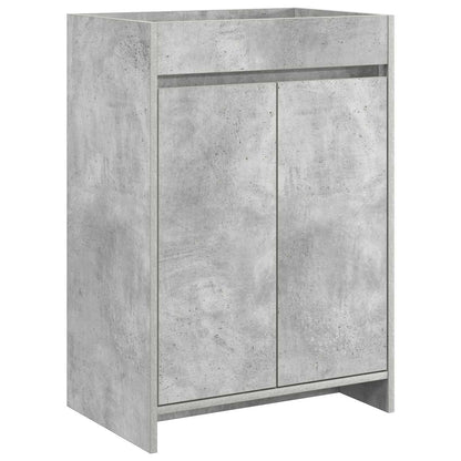 Bathroom Furniture Set Concrete Grey 61 x 40 x 84.5 cm