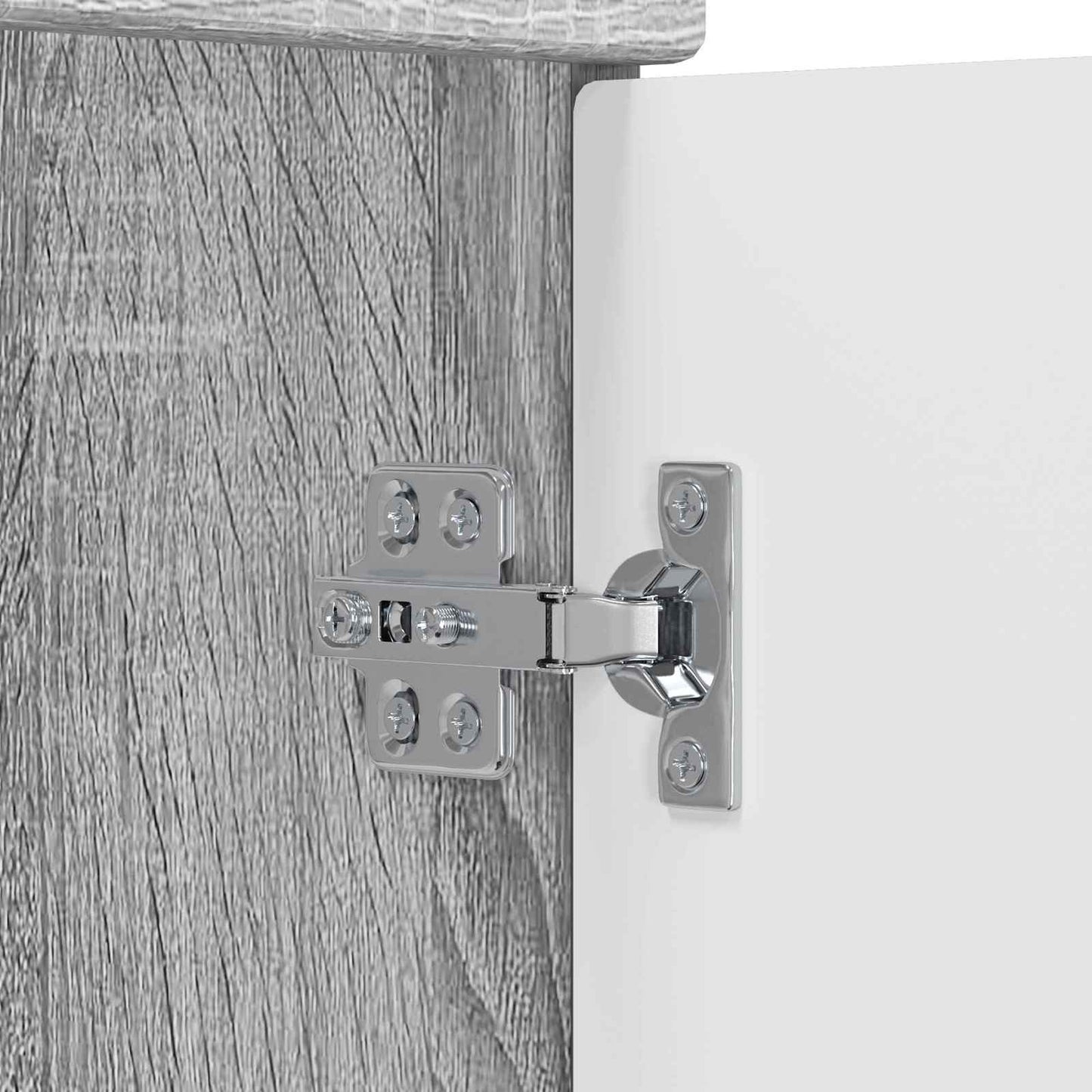 Bathroom Furniture Set Grey Sonoma 61 x 40 x 84.5 cm
