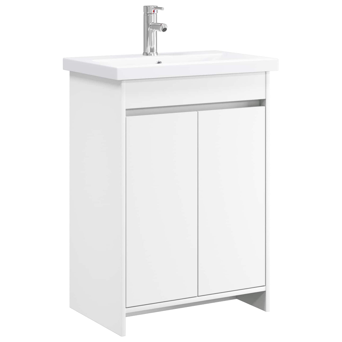 Bathroom Furniture Set White 81 x 40 x 84.5 cm Engineered Wood