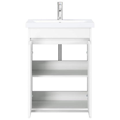 Bathroom Furniture Set White 81 x 40 x 84.5 cm Engineered Wood