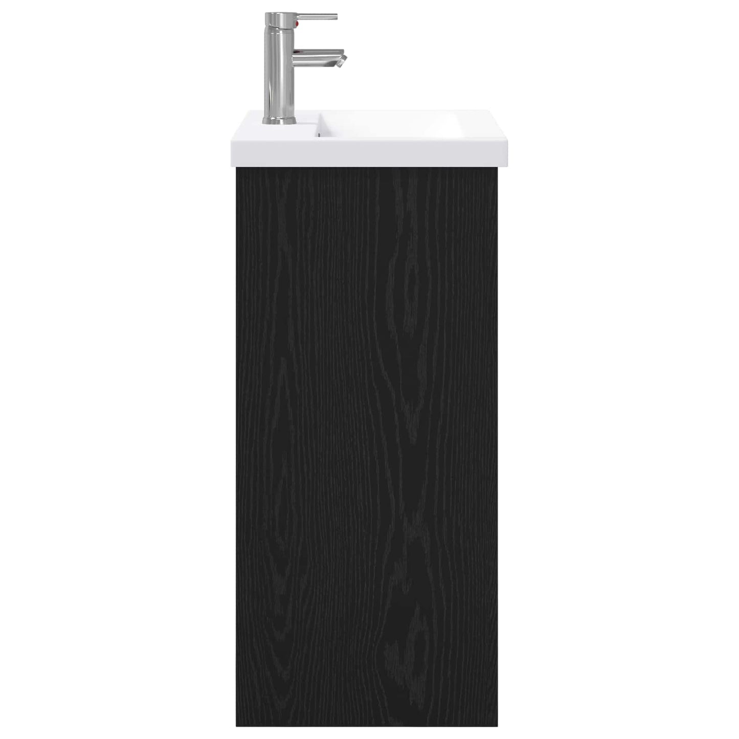 Bathroom Furniture Set Black Oak 81 x 40 x 84.5 cm