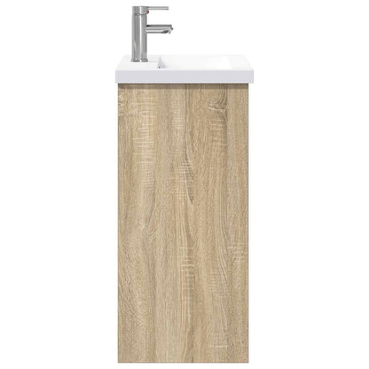 Bathroom Furniture Set Sonoma Oak 81 x 40 x 84.5 cm