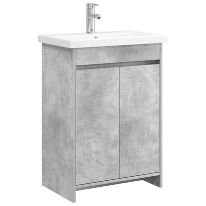Bathroom Furniture Set Concrete Grey 81 x 40 x 84.5 cm