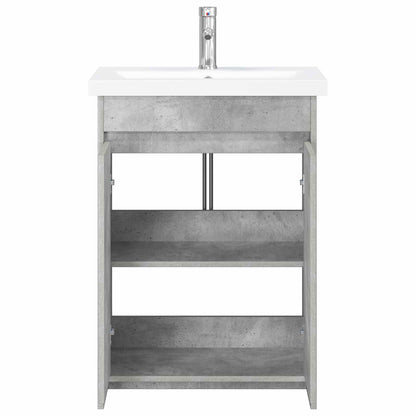 Bathroom Furniture Set Concrete Grey 81 x 40 x 84.5 cm