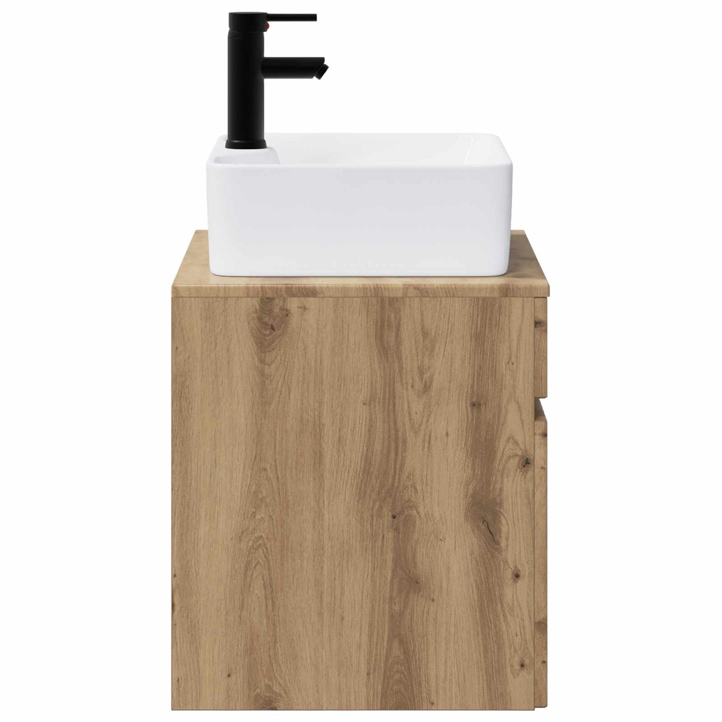 Bathroom Furniture Set Artisan Oak Engineered Wood