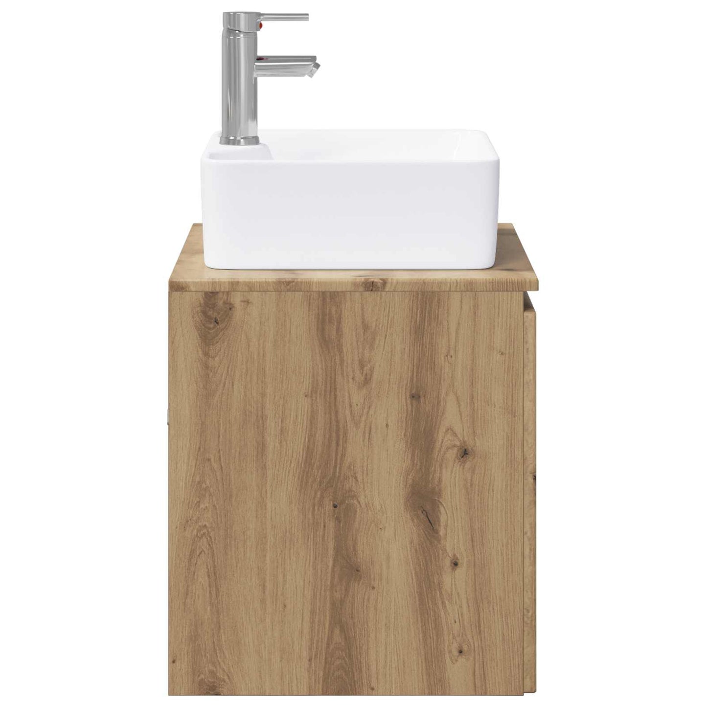 Bathroom Furniture Set Artisan Oak Engineered Wood