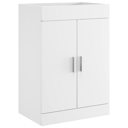 Bathroom Furniture Set White 61 x 40 x 84.5 cm Engineered Wood
