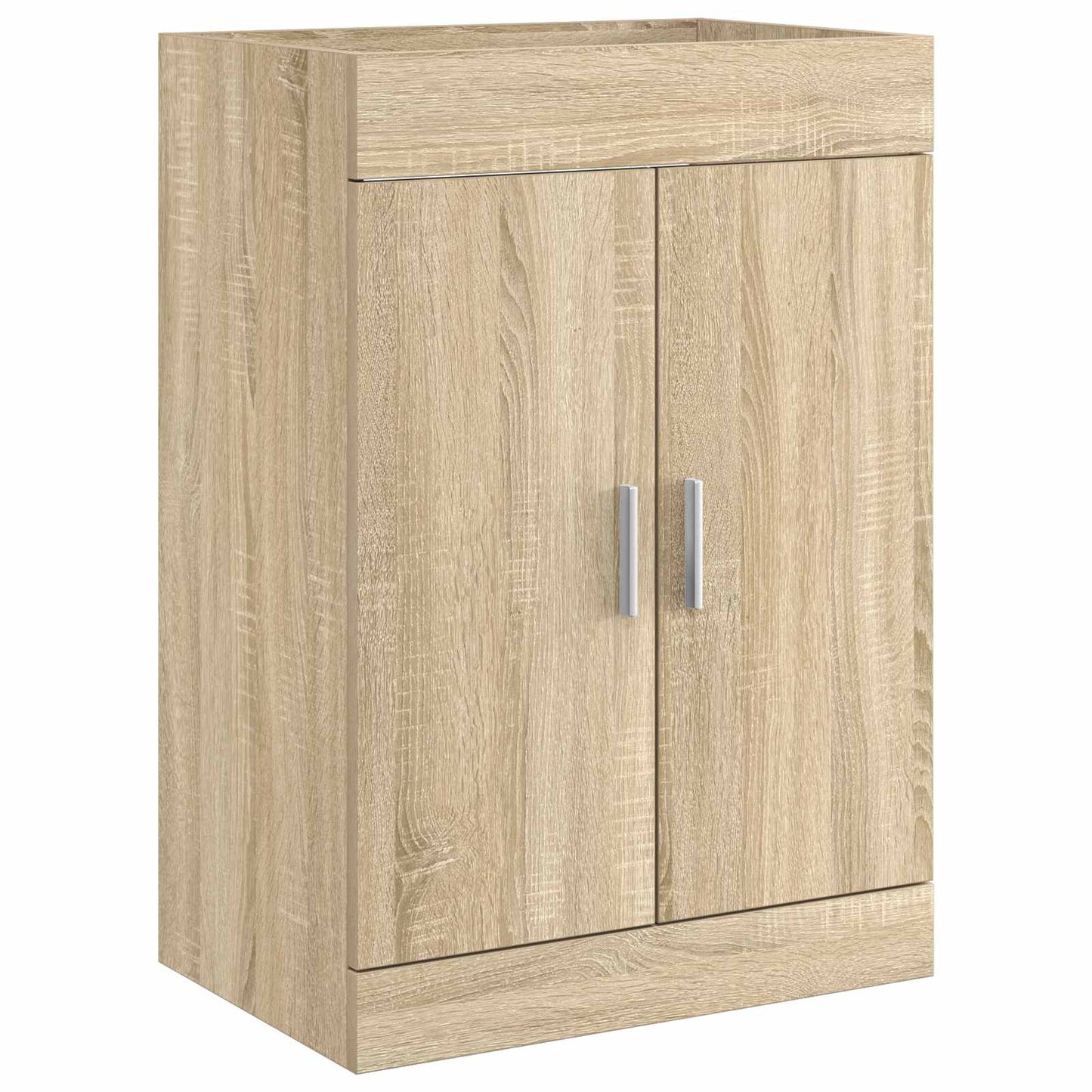Bathroom Furniture Set Sonoma Oak 61 x 40 x 84.5 cm