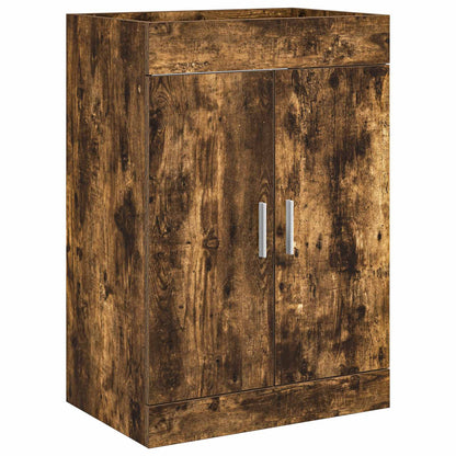 Bathroom Furniture Set Smoked Oak 61 x 40 x 84.5 cm