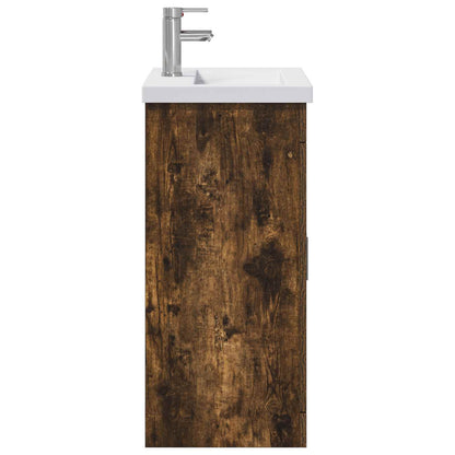 Bathroom Furniture Set Smoked Oak 61 x 40 x 84.5 cm