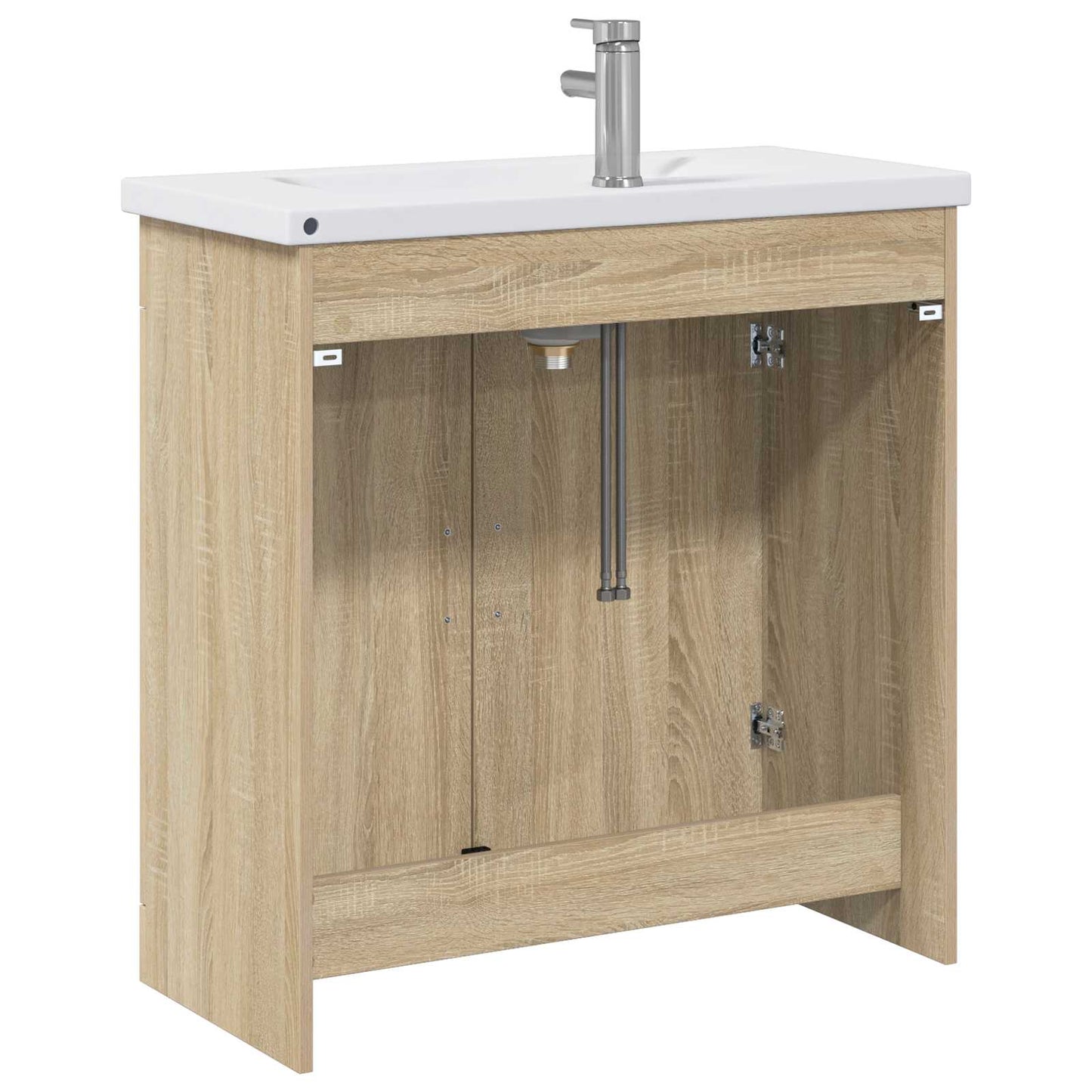 Bathroom Furniture Set Sonoma Oak 81 x 40 x 84.5 cm