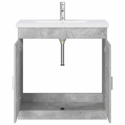 Bathroom Furniture Set Concrete Grey 81 x 40 x 84.5 cm
