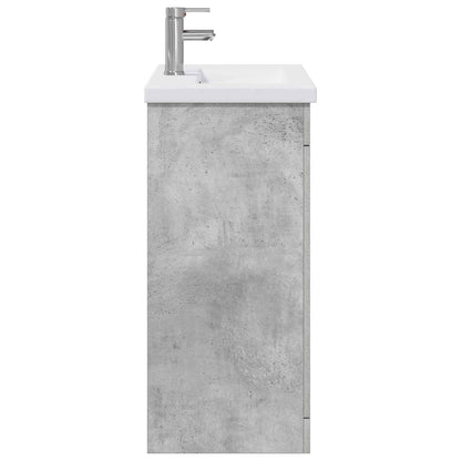 Bathroom Furniture Set Concrete Grey 81 x 40 x 84.5 cm