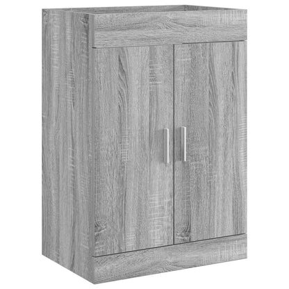 Bathroom Furniture Set Grey Sonoma 81 x 40 x 84.5 cm