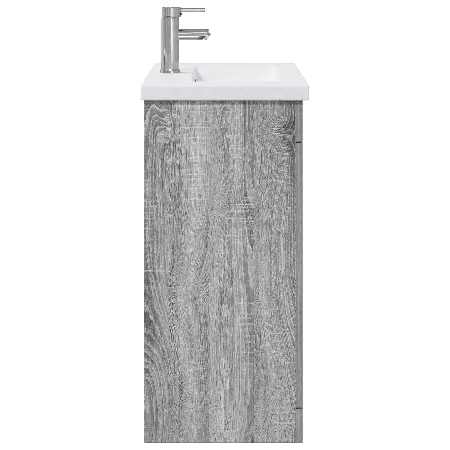 Bathroom Furniture Set Grey Sonoma 81 x 40 x 84.5 cm