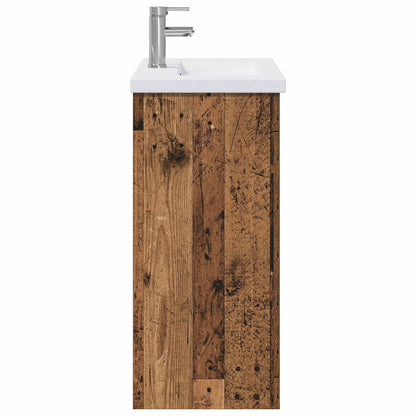 Bathroom Furniture Set Old Wood 81 x 40 x 84.5 cm