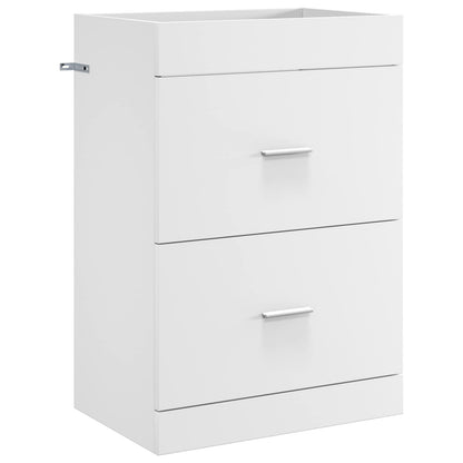 Bathroom Furniture Set White 61 x 40 x 84.5 cm Engineered Wood
