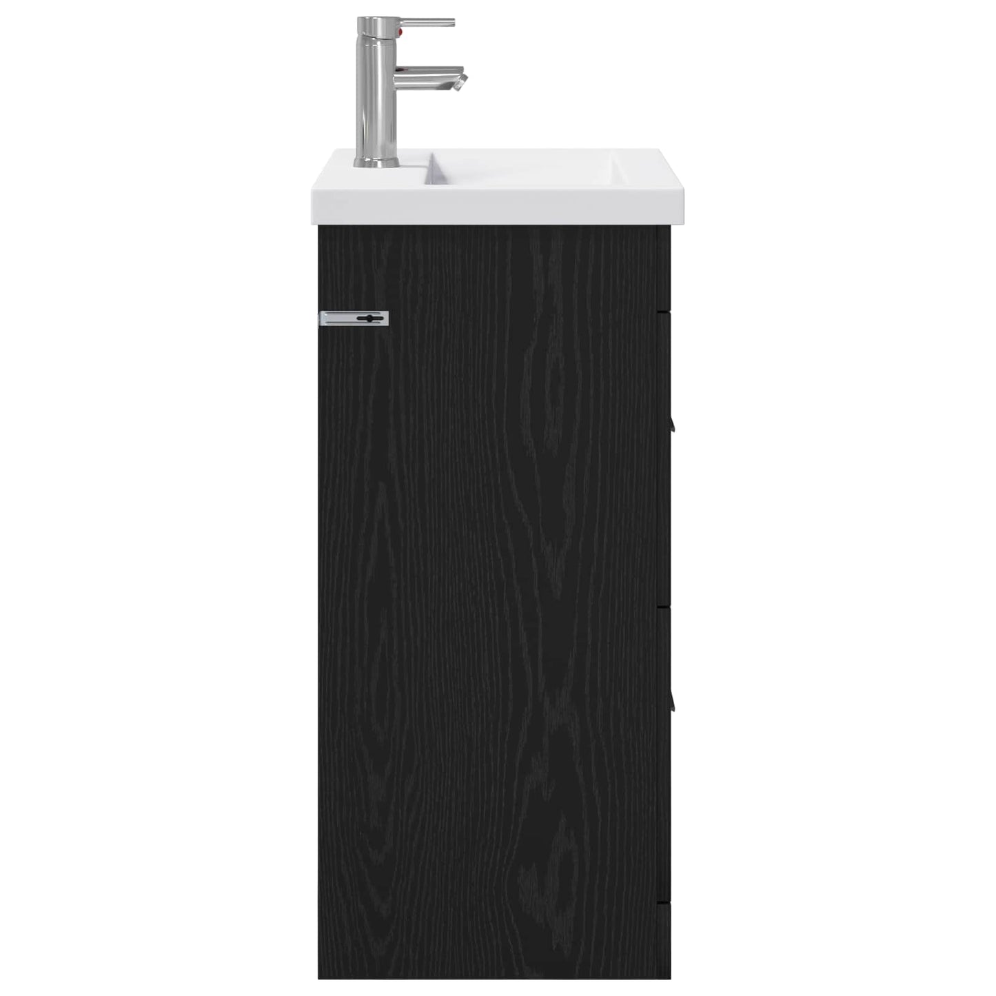 Bathroom Furniture Set Black Oak 61 x 40 x 84.5 cm