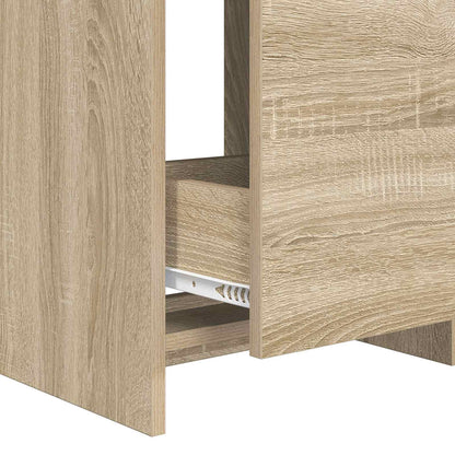 Bathroom Furniture Set Sonoma Oak 61 x 40 x 84.5 cm
