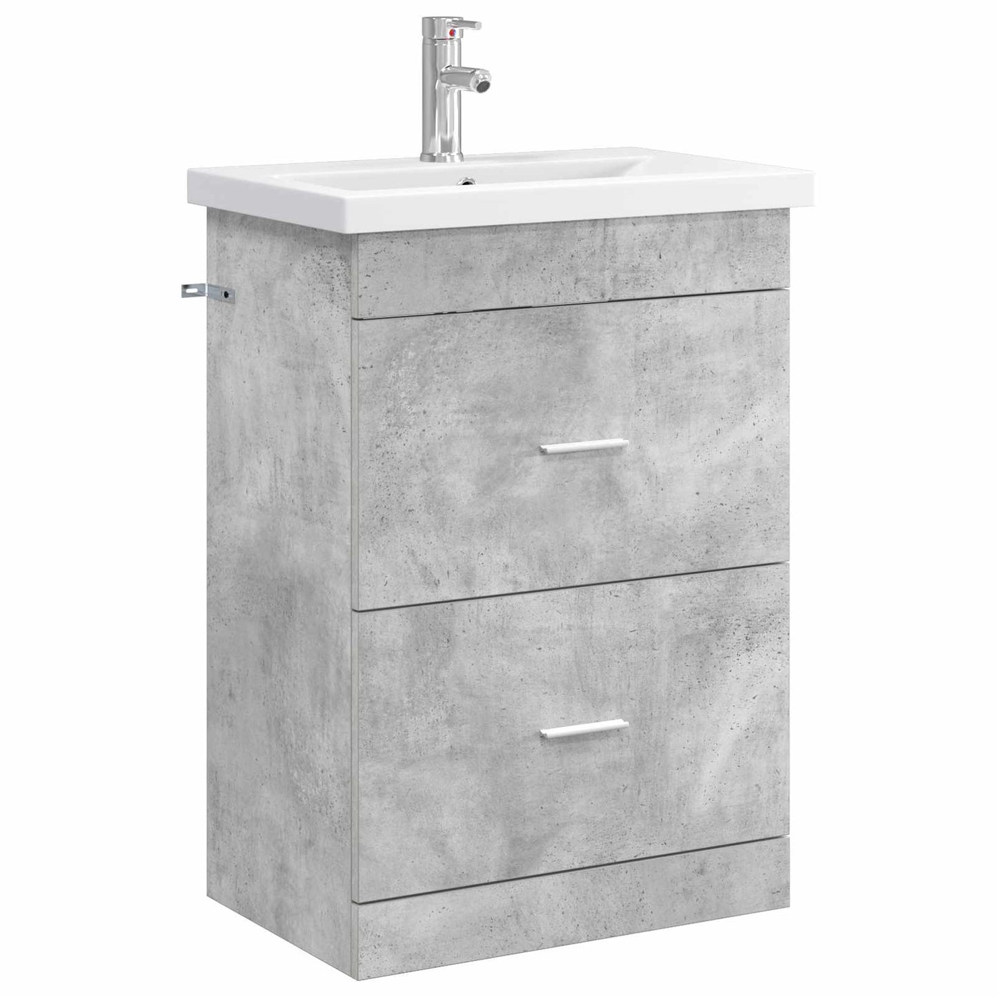 Bathroom Furniture Set Concrete Grey 61 x 40 x 84.5 cm