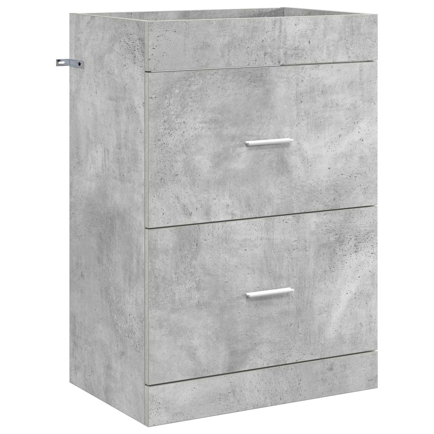 Bathroom Furniture Set Concrete Grey 61 x 40 x 84.5 cm