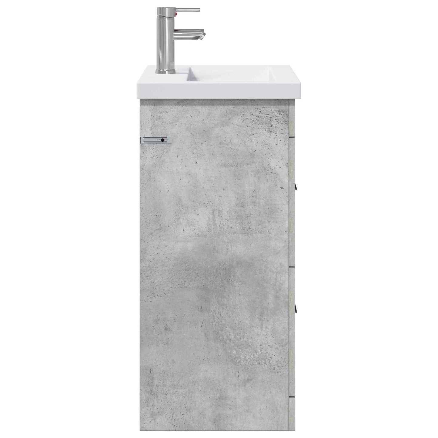 Bathroom Furniture Set Concrete Grey 61 x 40 x 84.5 cm