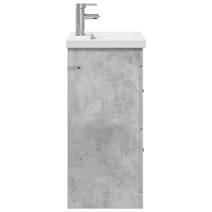 Bathroom Furniture Set Concrete Grey 61 x 40 x 84.5 cm