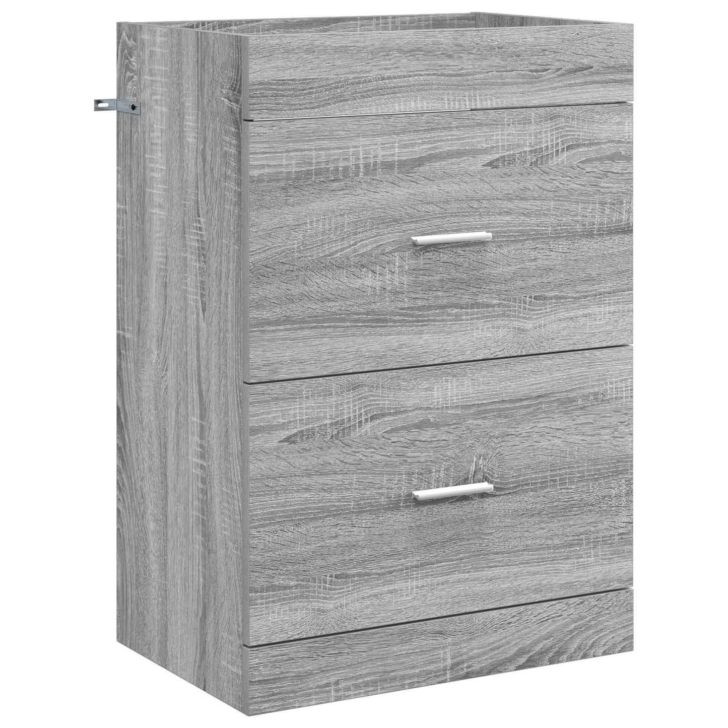 Bathroom Furniture Set Grey Sonoma 61 x 40 x 84.5 cm