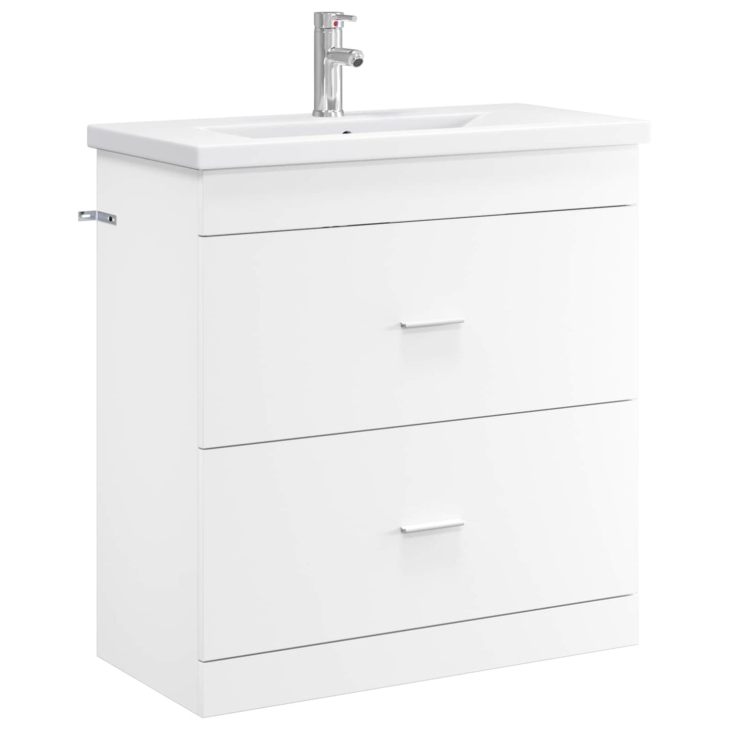 Bathroom Furniture Set White 81 x 40 x 84.5 cm Engineered Wood