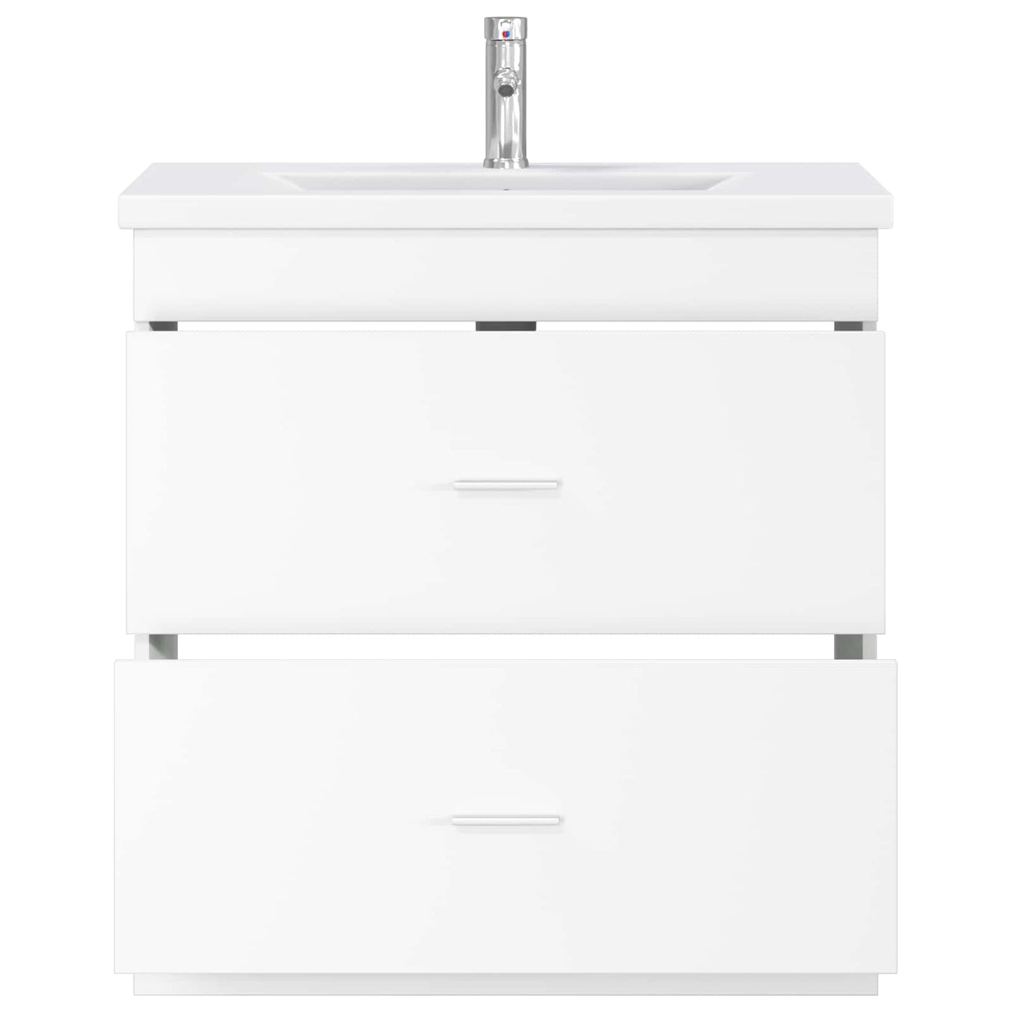 Bathroom Furniture Set White 81 x 40 x 84.5 cm Engineered Wood