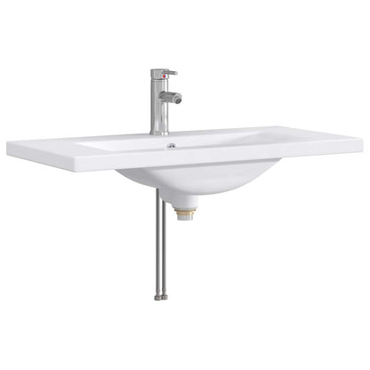 Bathroom Furniture Set Black Oak 81 x 40 x 84.5 cm