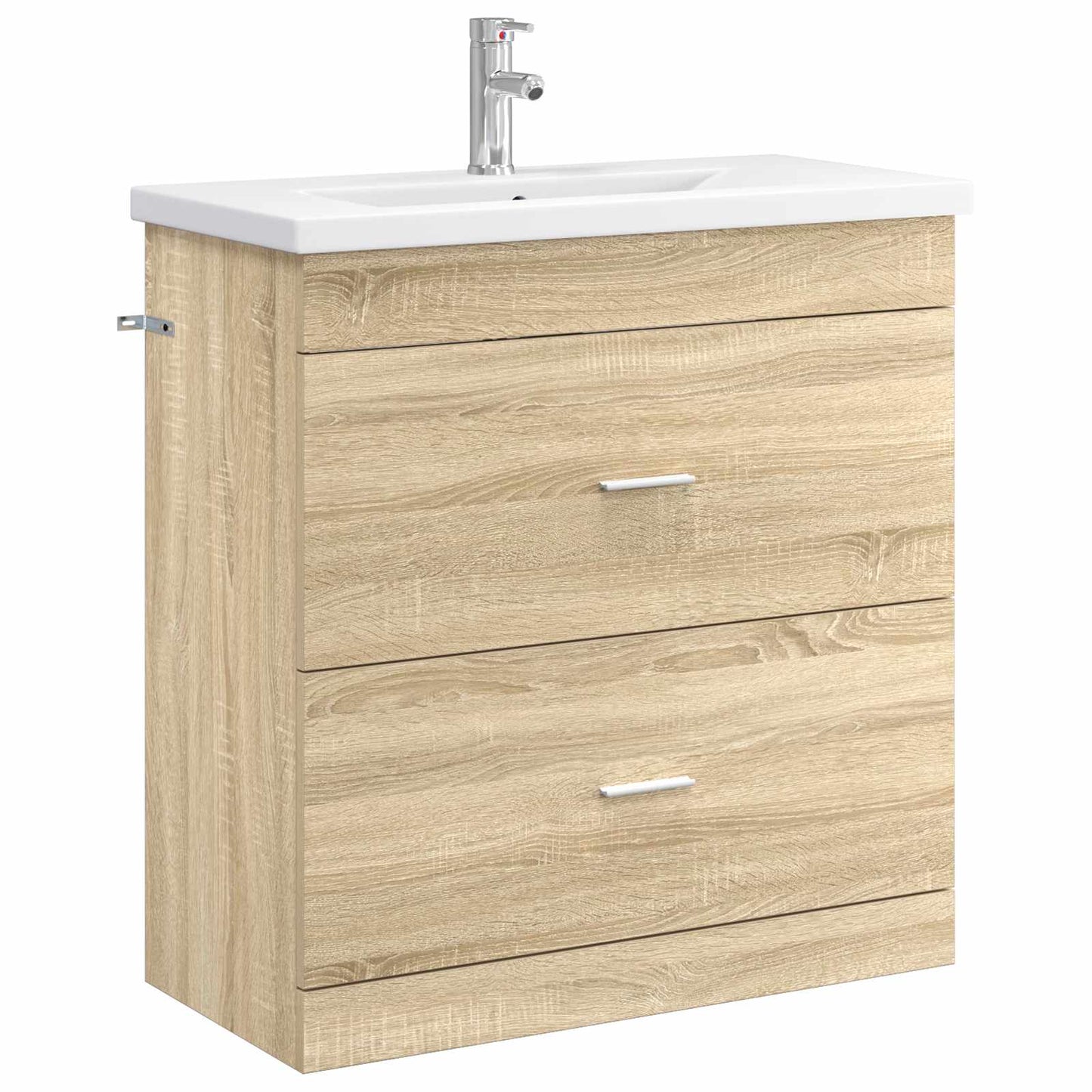 Bathroom Furniture Set Sonoma Oak 81 x 40 x 84.5 cm