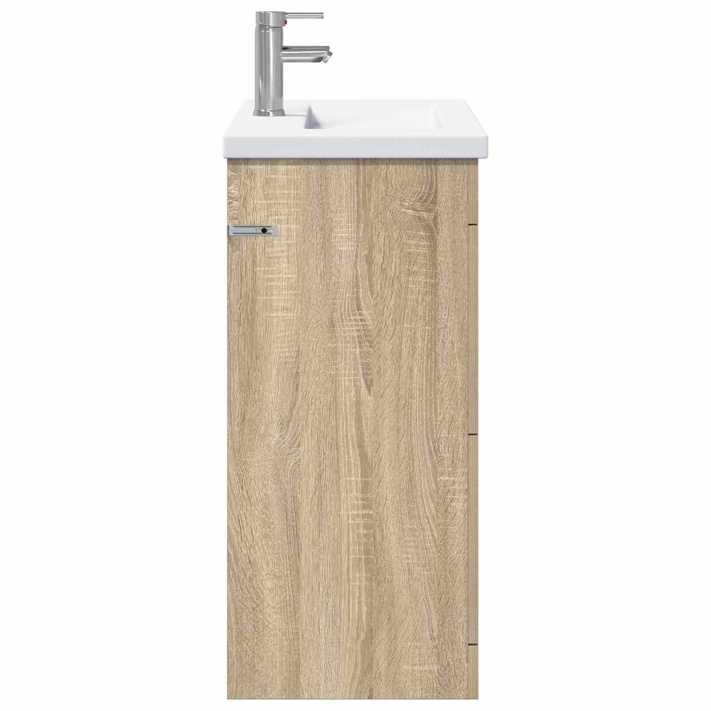 Bathroom Furniture Set Sonoma Oak 81 x 40 x 84.5 cm