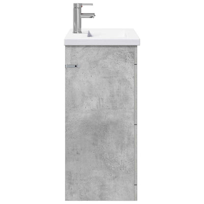 Bathroom Furniture Set Concrete Grey 81 x 40 x 84.5 cm