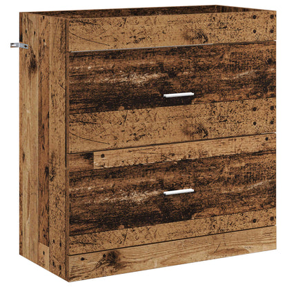 Bathroom Furniture Set Old Wood 81 x 40 x 84.5 cm