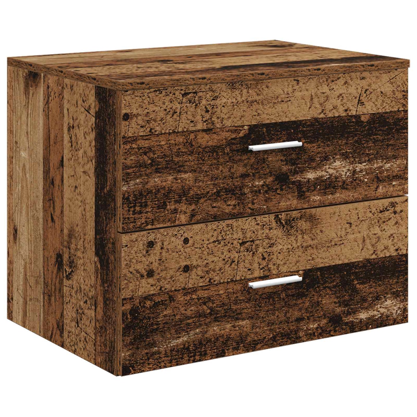 Bathroom Furniture Set Old Wood Engineered Wood