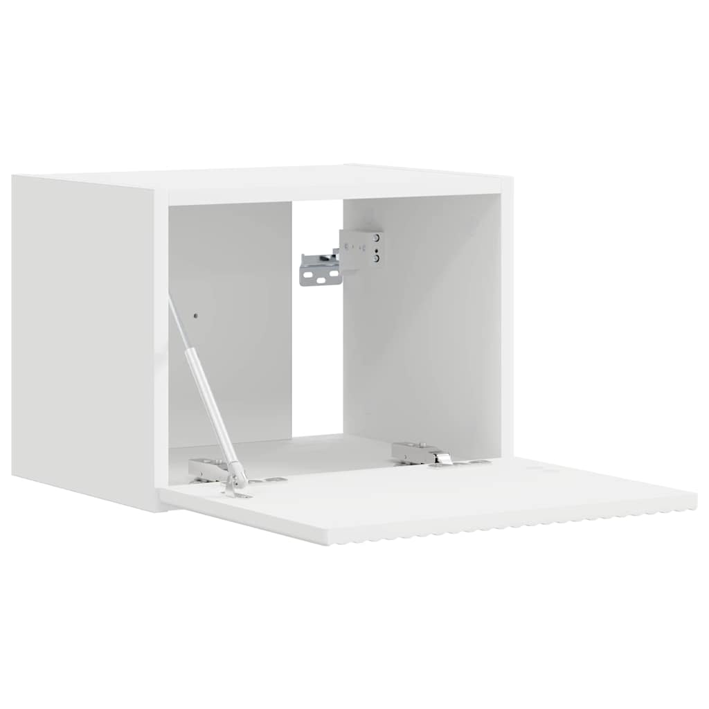 TV Wall Cabinet 2 pcs White 39 x 31 x 29.5 cm Engineered Wood