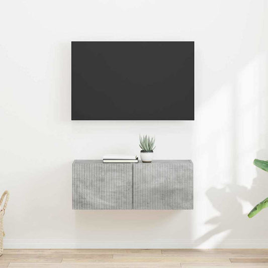 TV Wall Cabinet 2 pcs Concerte Engineered Wood