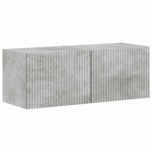 TV Wall Cabinet 2 pcs Concerte Engineered Wood