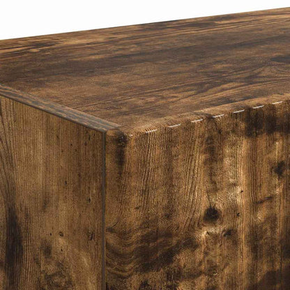 TV Wall Cabinet Smoked Oak 39 x 31 x 29.5 cm Engineered Wood